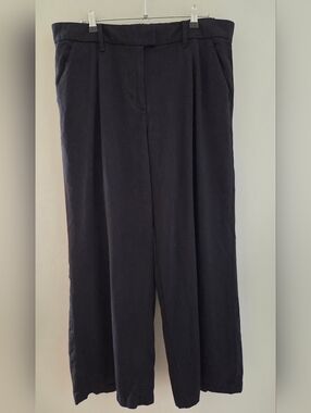 American Eagle Outfitters Black Wide-Leg Pants
